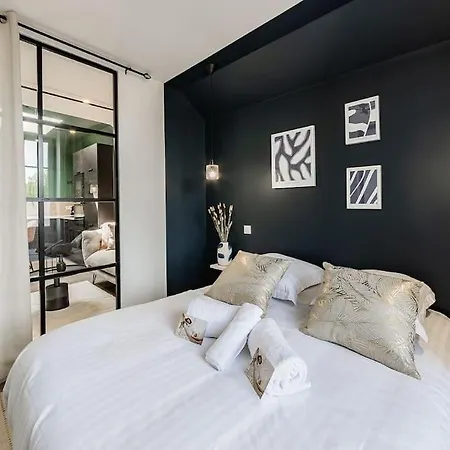 L'azur Chaleureux Et Cocooning Apartman