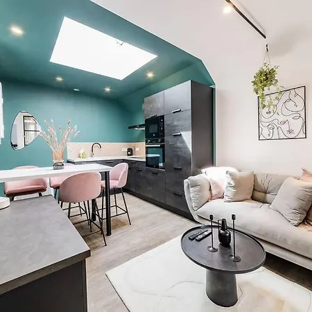 L'azur Chaleureux Et Cocooning Apartman