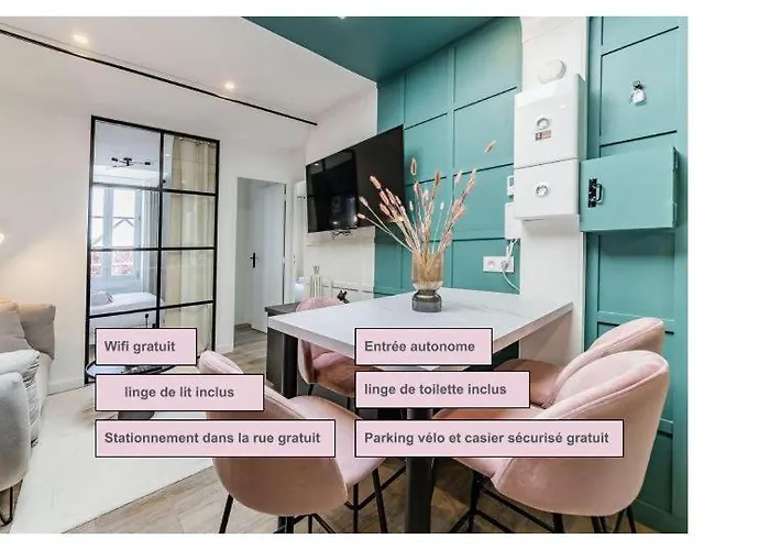 L'azur Chaleureux Et Cocooning Lejlighed